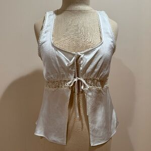 Aritzia Satin Lace Top - LIKE NEW